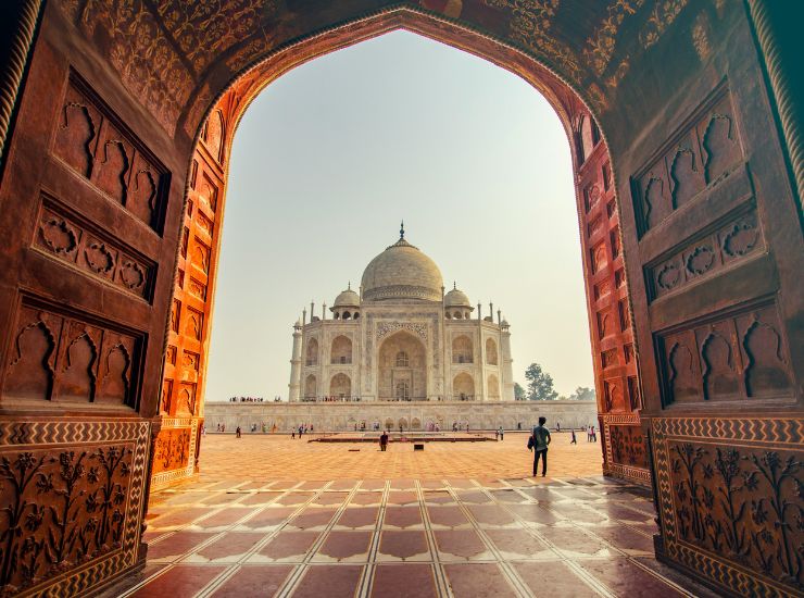 Golden Triangle with Ghats of Varanasi