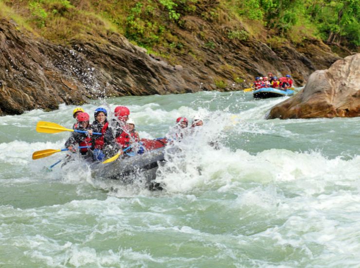White Water Rafting in India